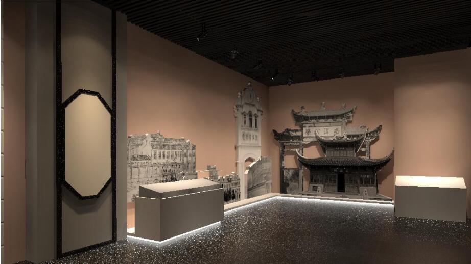 上?？h700年數字博物館設計效果圖-查詢屏